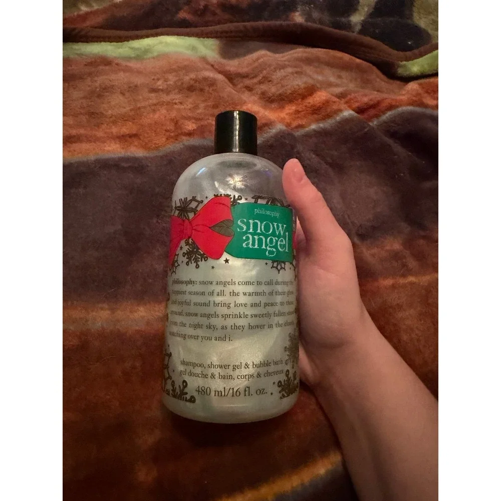 Philosophy SNOW ANGEL shower Gel, Shampoo & BB 16oz